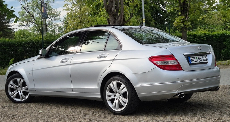 Mercedes-Benz Klasa C cena 32500 przebieg: 218000, rok produkcji 2009 z Dynów małe 742